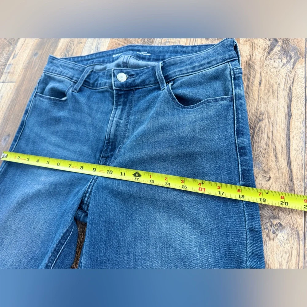 Women’s Old Navy Mid-Rise Wow Boot Cut Jeans, Size 10 Tall, Comfortable Fit - Picture 7 of 14